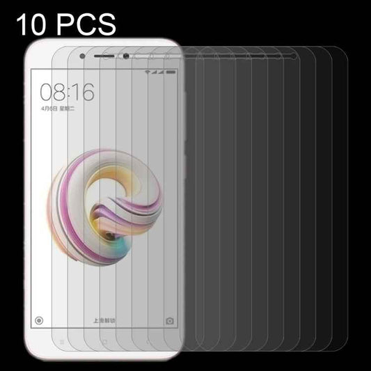 10 PCS for Xiaomi Redmi 5A 0.26mm 9H Surface Hardness 2.5D Curved Edge Tempered Glass Screen Protector