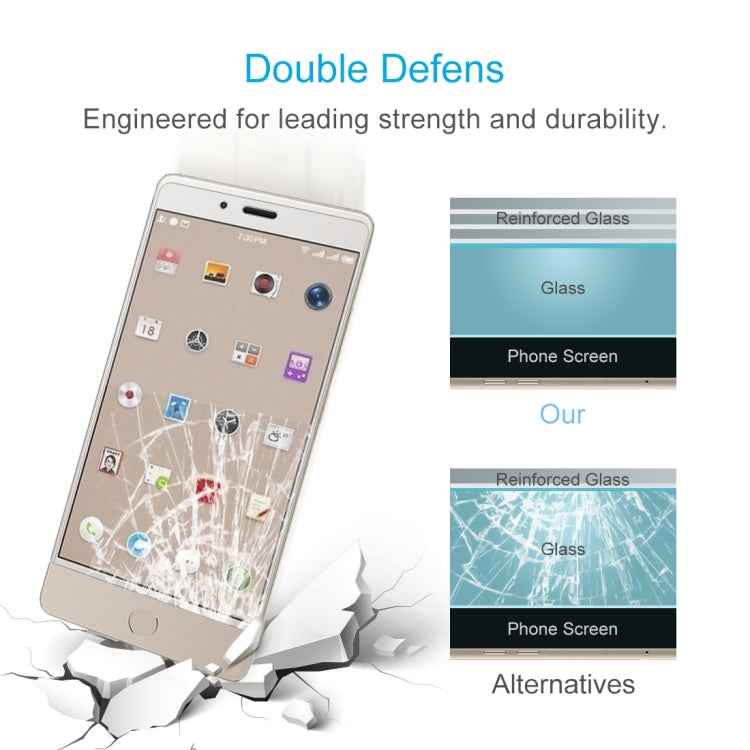 Smartisan Nut Pro 0.26mm 9H Surface Hardness 2.5D Curved Edge Tempered Glass Front Screen Protector