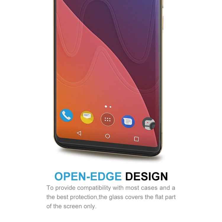 For Wiko View 0.26mm 9H Surface Hardness 2.5D Curved Edge Tempered Glass Front Screen Protector