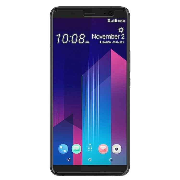 For HTC U11+ 0.26mm 9H Surface Hardness 2.5D Curved Edge Tempered Glass Screen Protector