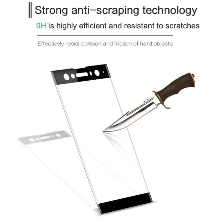 MOFI for Sony Xperia XA2 Ultra 0.3mm 9H Surface Hardness 3D Curved Edge Anti-scratch HD Full Coverage Tempered Glass Screen Protector