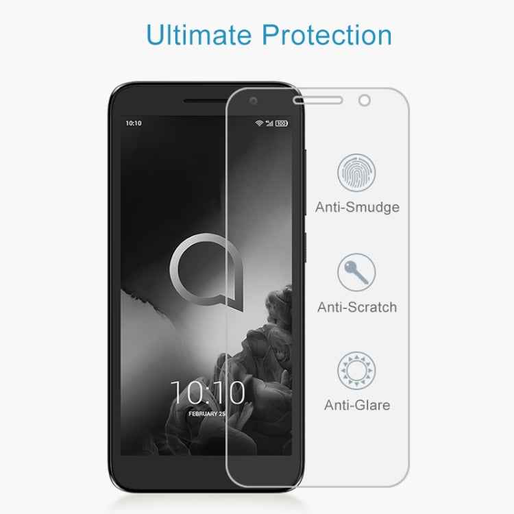 For Alcatel 1 (2019) 2.5D Non-Full Screen Tempered Glass Film