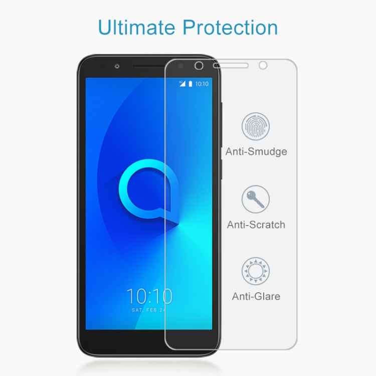 For Alcatel 1X 2.5D Non-Full Screen Tempered Glass Film