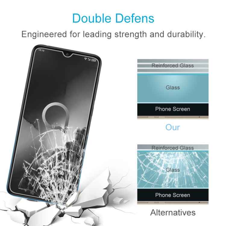For Alcatel 3 2.5D Non-Full Screen Tempered Glass Film