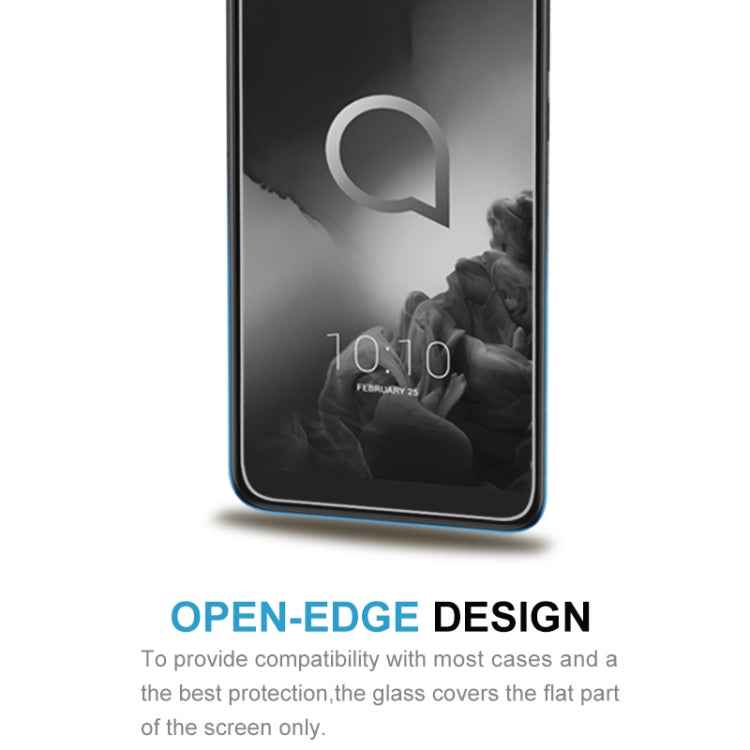 For Alcatel 3 2.5D Non-Full Screen Tempered Glass Film