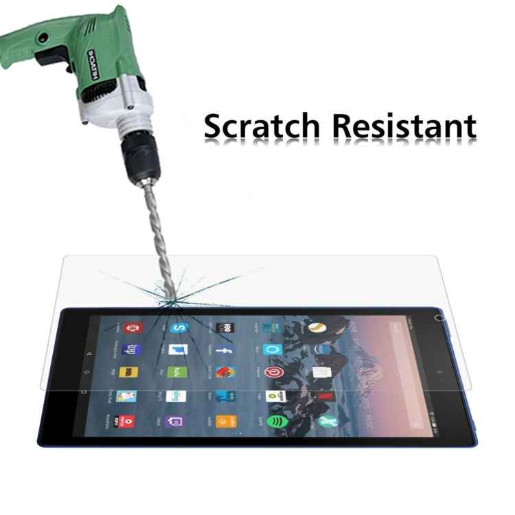 75 PCS 0.3mm 9H Full Screen Tempered Glass Film for Amazon Kindle Fire HD 10 2017