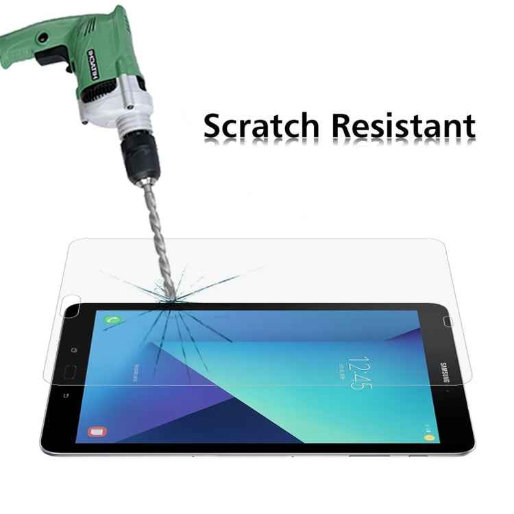 75 PCS 0.3mm 9H Full Screen Tempered Glass Film for Galaxy Tab S3 9.7 / T820