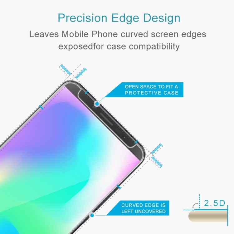 For Cubot X19 2.5D Non-Full Screen Tempered Glass Film