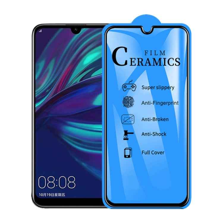 2.5D Full Glue Full Cover Ceramics Film for Huawei Y7 (2019) / Y7 Pro (2019) / Y7 Prime