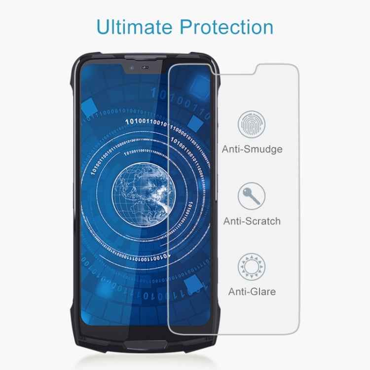 For DOOGEE S90 2.5D Non-Full Screen Tempered Glass Film