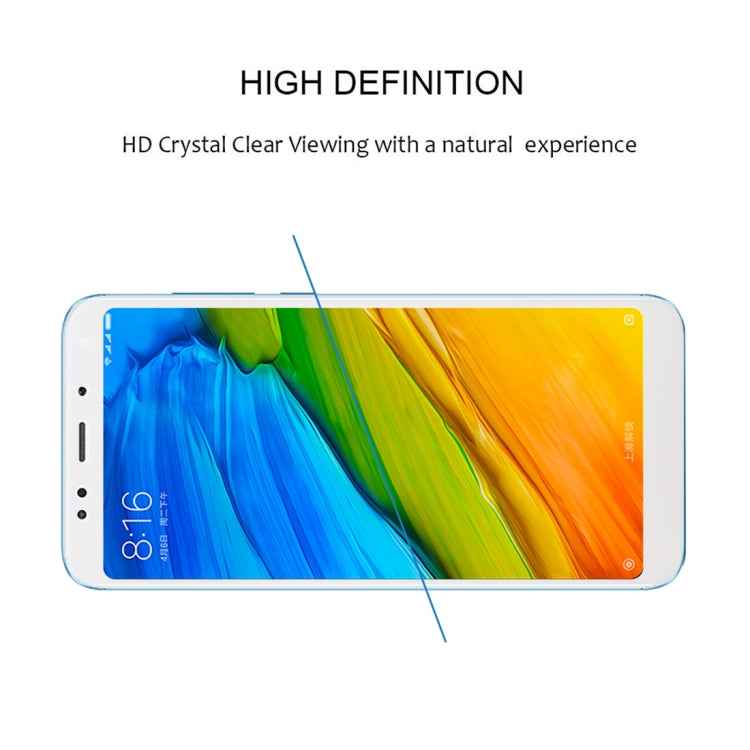 0.33mm 9H 2.5D Full Screen Fully Adhesive Tempered Glass Film for Xiaomi Redmi 5 Plus