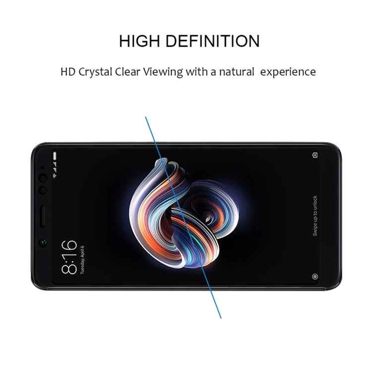 0.33mm 9H 2.5D Full Screen Fully Adhesive Tempered Glass Film for Xiaomi Redmi Note 5 Pro
