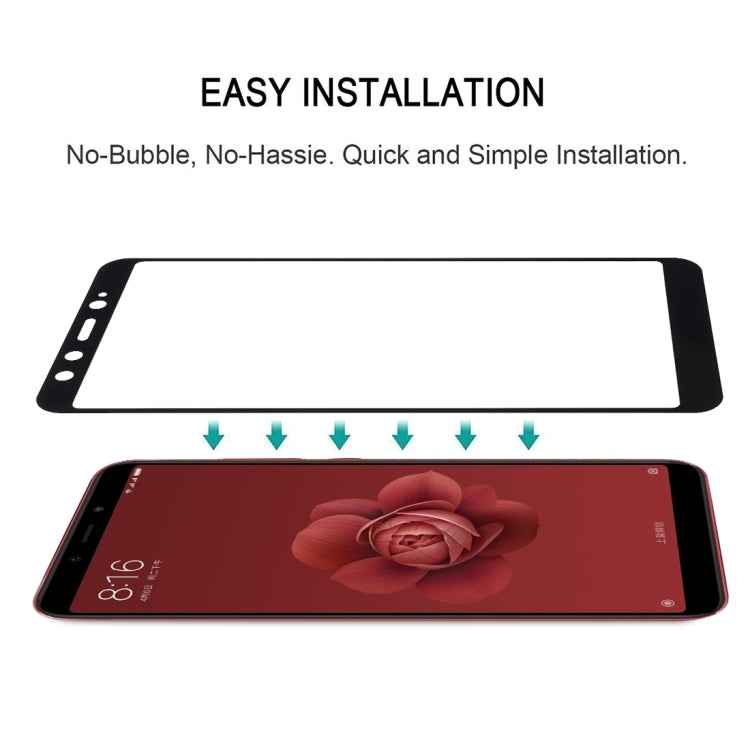 0.33mm 9H 2.5D Full Screen Fully Adhesive Tempered Glass Film for Xiaomi Mi 6X