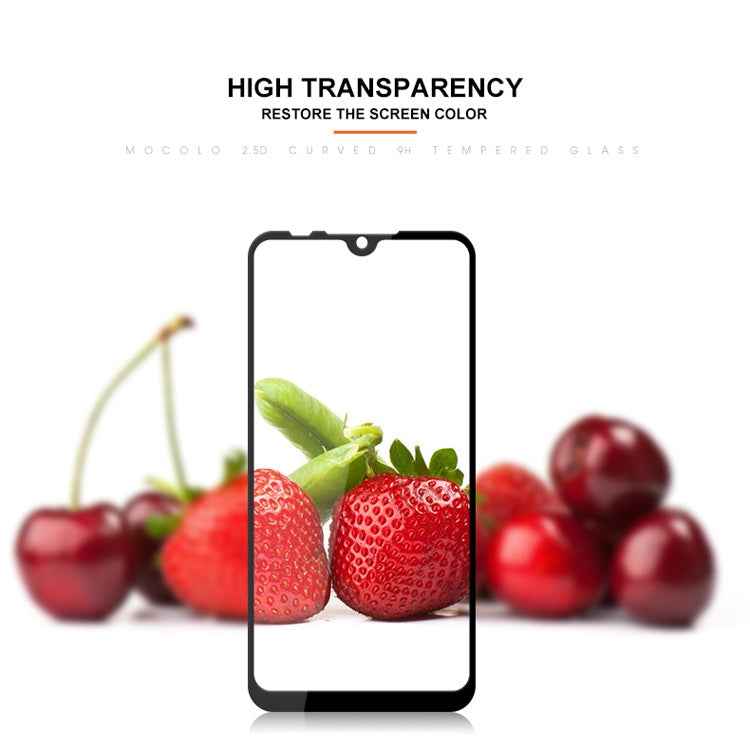 mocolo 0.33mm 9H 2.5D Silk Print Tempered Glass Film for Xiaomi Mi 9 SE