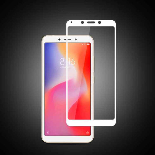 mocolo 0.33mm 9H 2.5D Silk Print Tempered Glass Film for Xiaomi Redmi 6