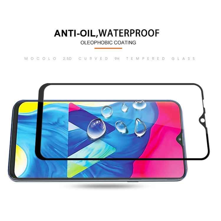 mocolo 0.33mm 9H 2.5D Full Glue Silk Print Tempered Glass Film for Galaxy M10