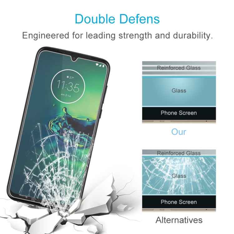 For Motorola Moto G8 Plus 9H 2.5D Tempered Glass Film