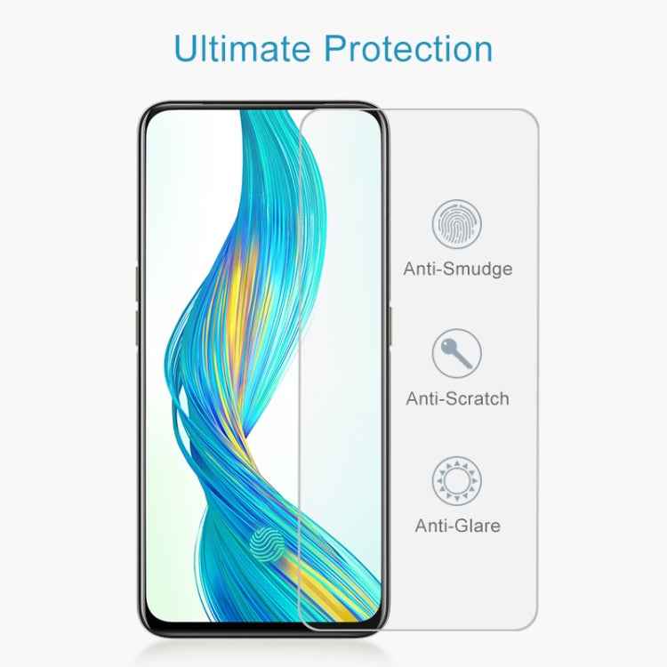For OPPO Realme XT 9H 2.5D Tempered Glass Film