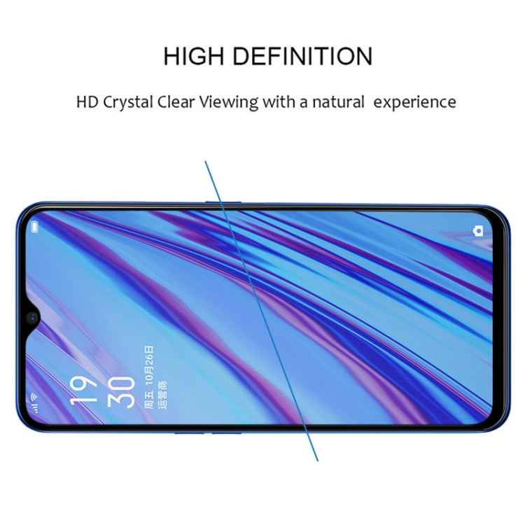 For OPPO A5 / A9 (2020) / A56 5G Full Glue Full Cover Screen Protector Tempered Glass Film