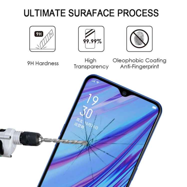For OPPO A5 / A9 (2020) / A56 5G Full Glue Full Cover Screen Protector Tempered Glass Film