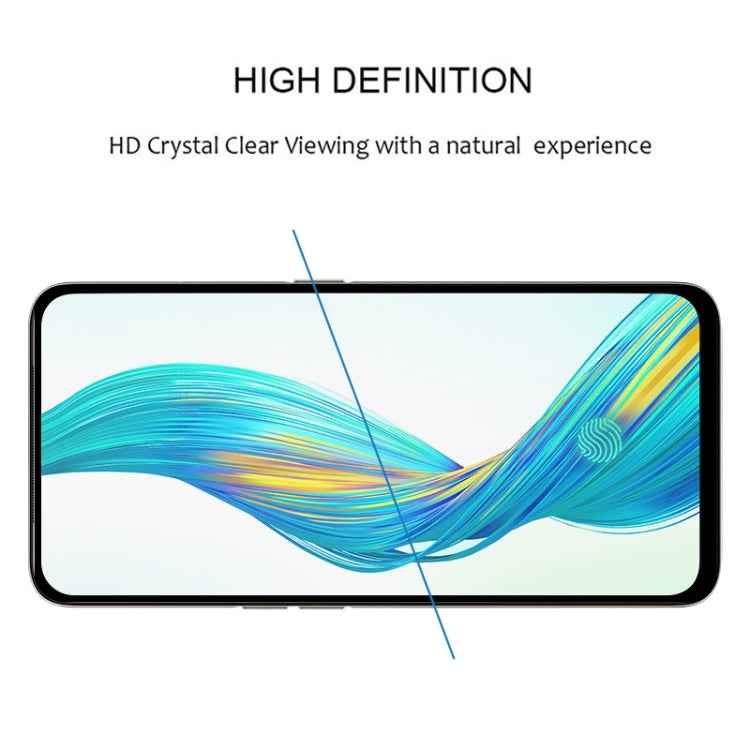 25 PCS For OPPO Realme XT Full Glue Full Cover Screen Protector Tempered Glass Film
