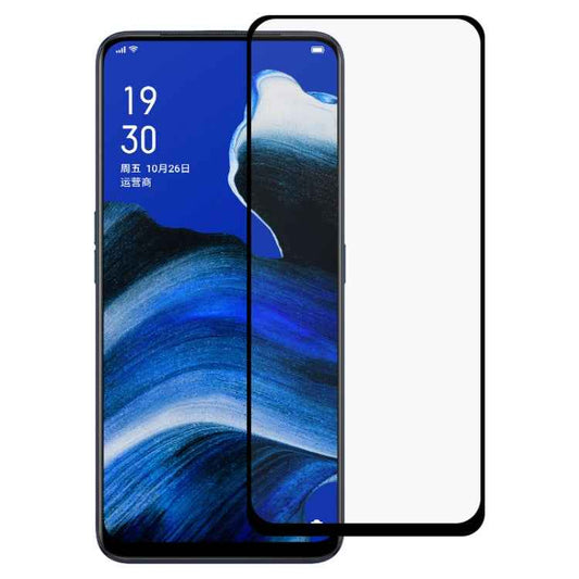 For OPPO Reno2 / Z Full Glue Full Cover Screen Protector Tempered Glass Film