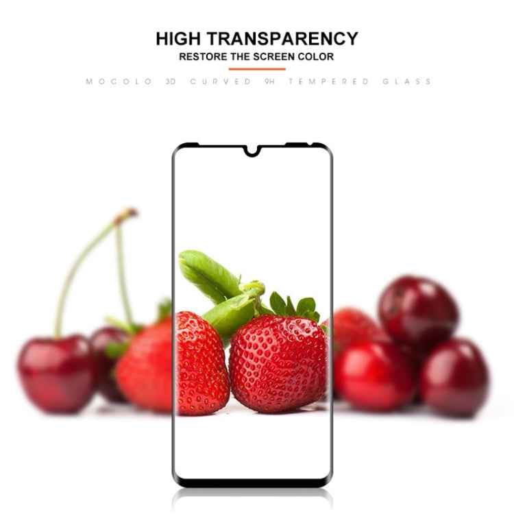 mocolo 0.33mm 9H 3D Full Glue Curved Full Screen Tempered Glass Film for Huawei P30 Pro