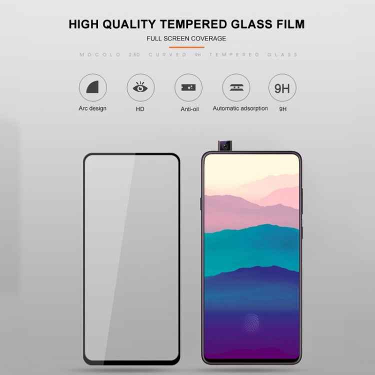 mocolo 0.33mm 9H 2.5D Full Glue Tempered Glass Film for Galaxy A90