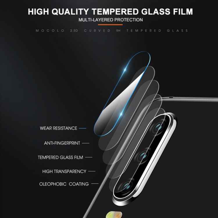 mocolo 0.15mm 9H 2.5D Round Edge Rear Camera Lens Tempered Glass Film for Huawei P30 Lite