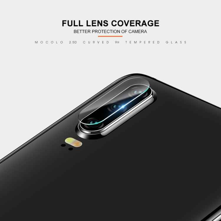 mocolo 0.15mm 9H 2.5D Round Edge Rear Camera Lens Tempered Glass Film for Huawei P30