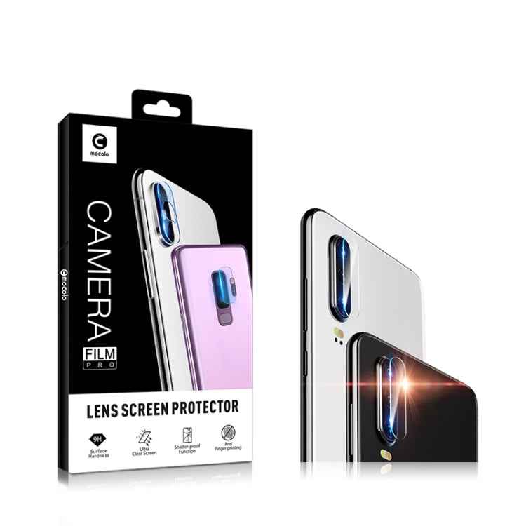 mocolo 0.15mm 9H 2.5D Round Edge Rear Camera Lens Tempered Glass Film for Huawei P30