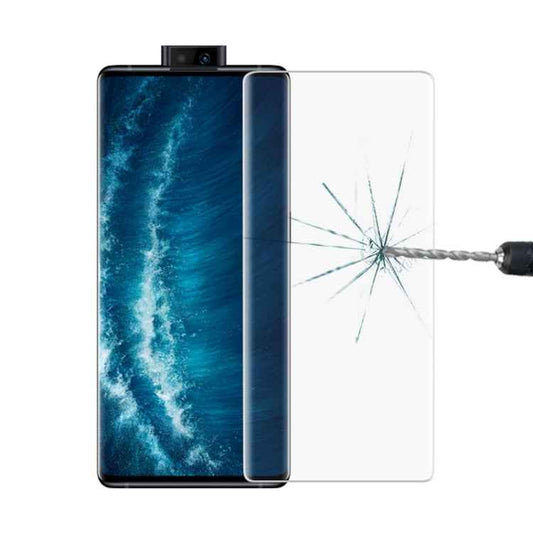 For Vivo NEX 3S 5G 9H HD 3D Curved Edge Tempered Glass Film (Black)