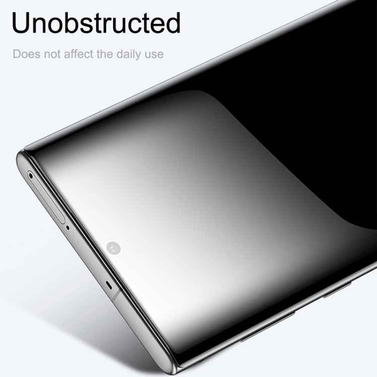 For Xiaomi Mi Note 10 Pro 9H HD 3D Curved Edge Tempered Glass Film (Black)