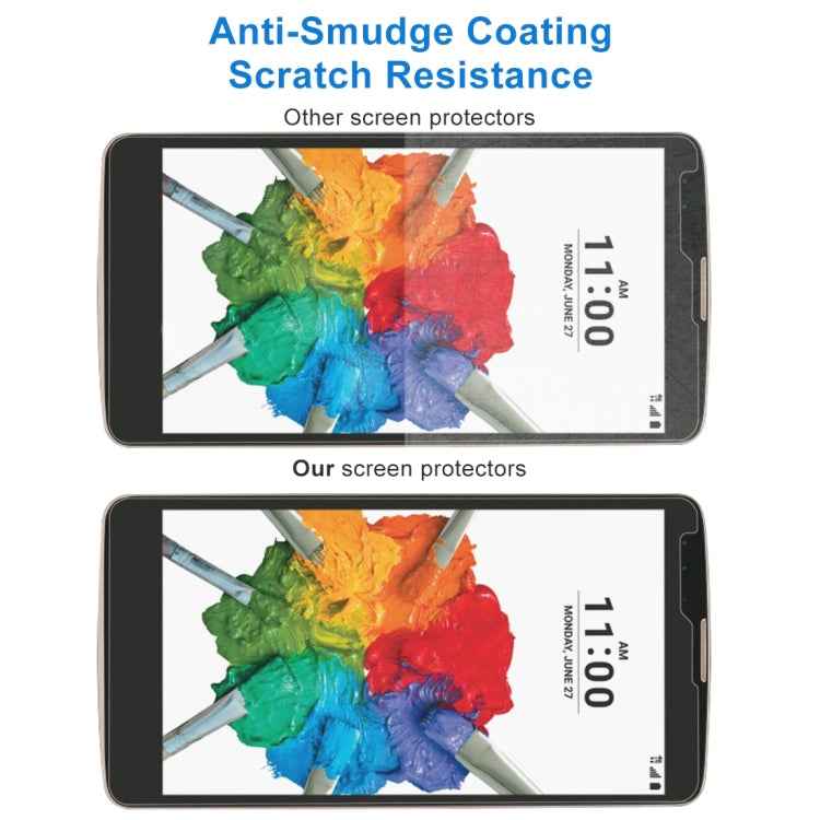 0.26mm 9H 2.5D Tempered Glass Film for LG Stylo 2 Plus / K550