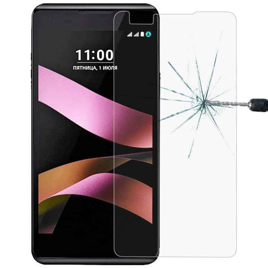 0.26mm 9H 2.5D Tempered Glass Film for LG X Style