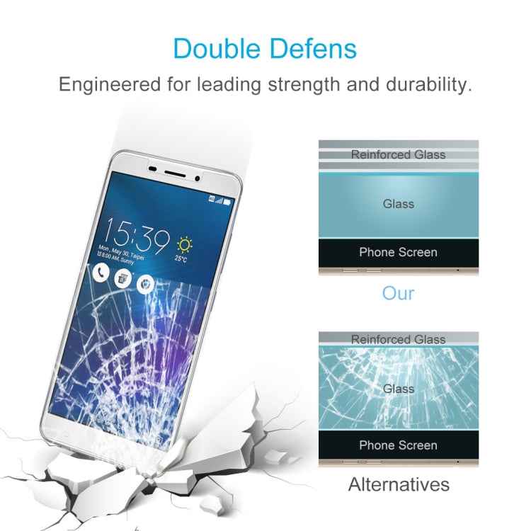 0.26mm 9H 2.5D Tempered Glass Film for Asus Zenfone 3 Laser ZC551KL