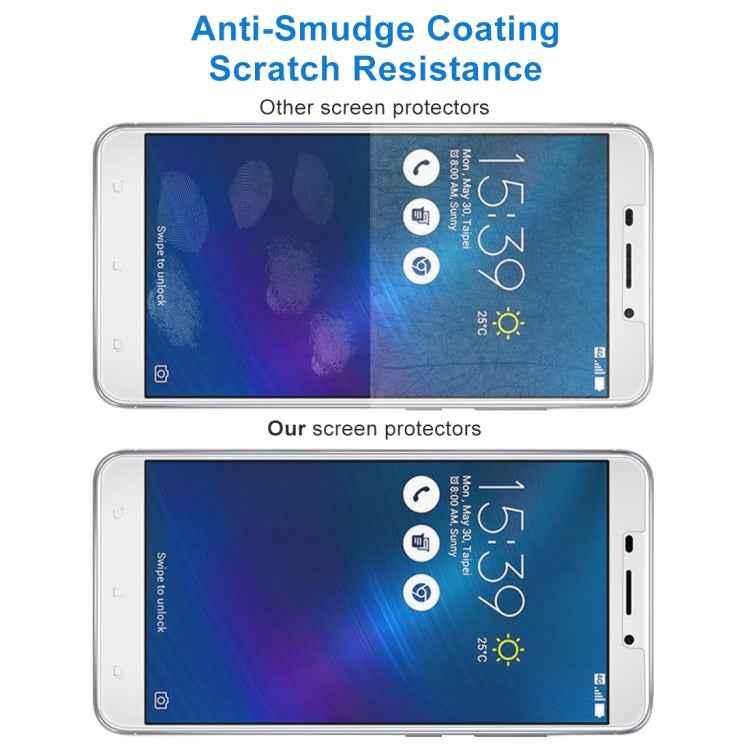 0.26mm 9H 2.5D Tempered Glass Film for Asus Zenfone 3 Laser ZC551KL