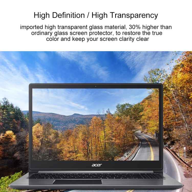 Laptop Screen HD Tempered Glass Protective Film for Acer Swift 3 Laptop - SF315-41-R6J9 15.6 inch