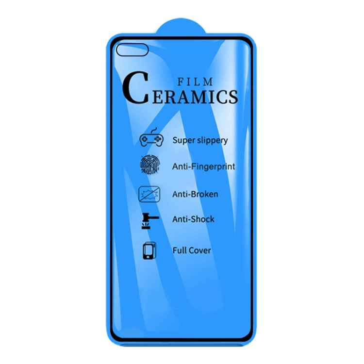 25 PCS For Huawei P40 2.5D Full Glue Full Cover Ceramics Film
