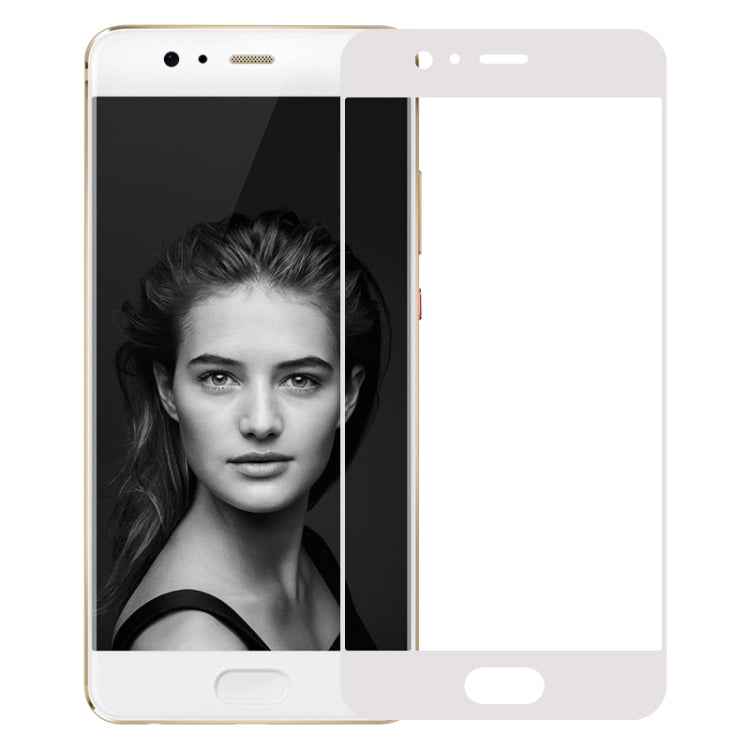 For Huawei  P10 Plus 0.3mm 9H Surface Hardness 3D Curved Silk-screen Full Screen Tempered Glass Screen Protector