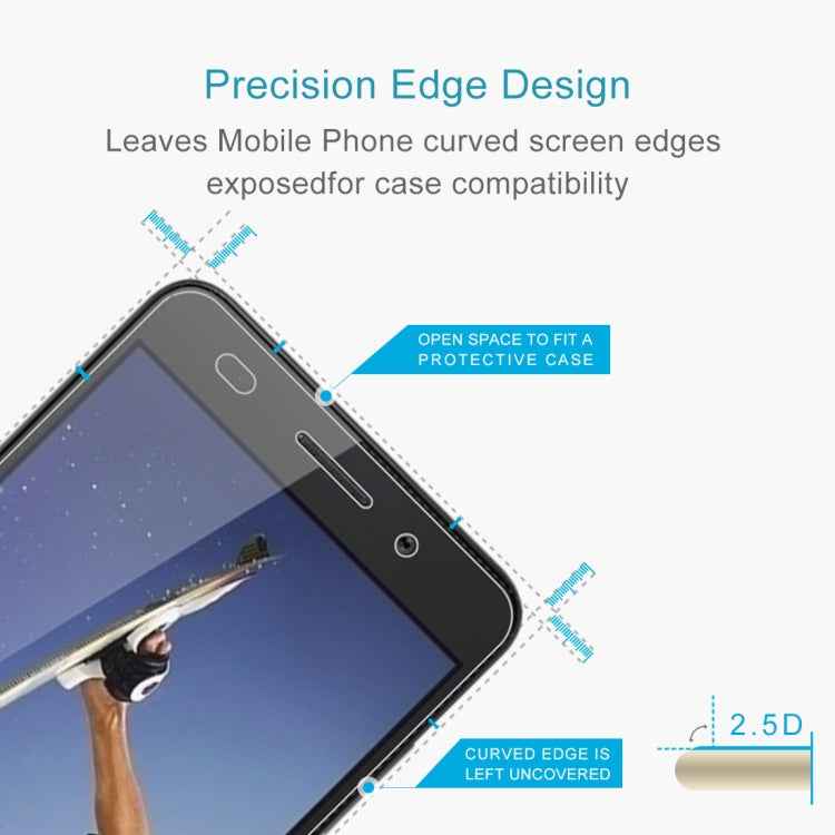 10 PCS 0.26mm 9H 2.5D Tempered Glass Film for Huawei Honor 5A