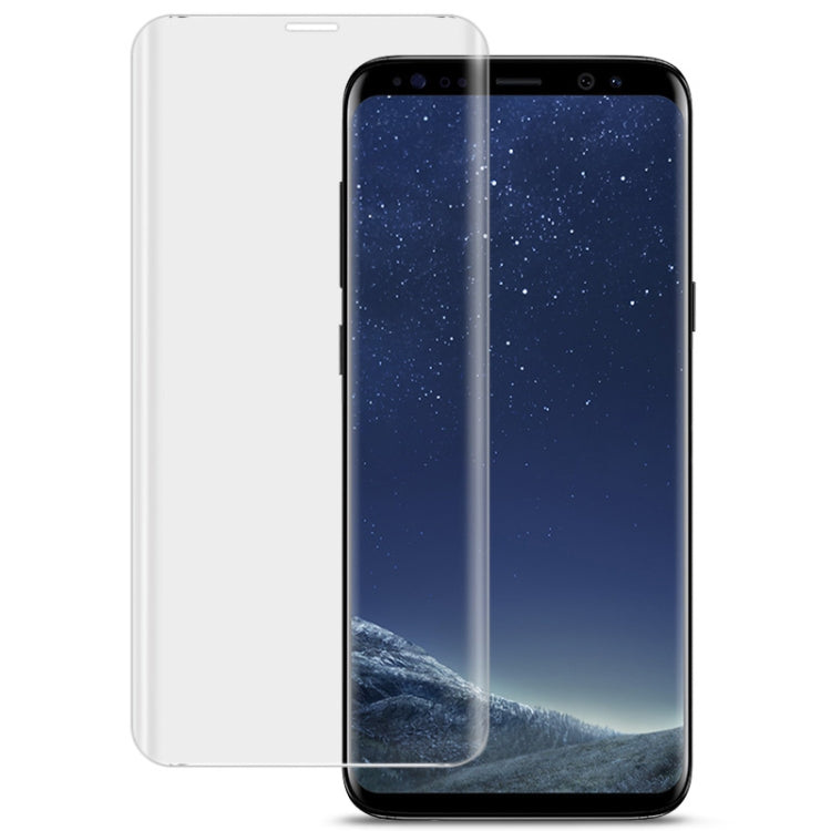 IMAK 9H 3D Curved Surface Full Screen Tempered Glass Film for Galaxy S9+