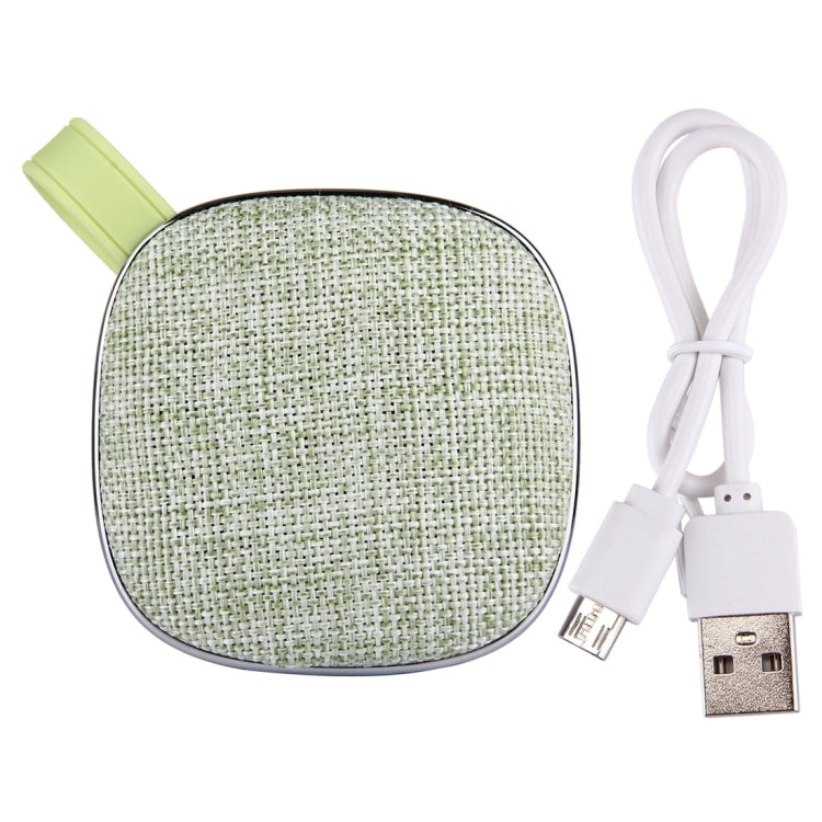 X25 Portable Fabric Design Bluetooth Stereo Speaker with Built-in MIC, Support Hands-free Calls & TF Card & AUX IN, Bluetooth Distance: 10m