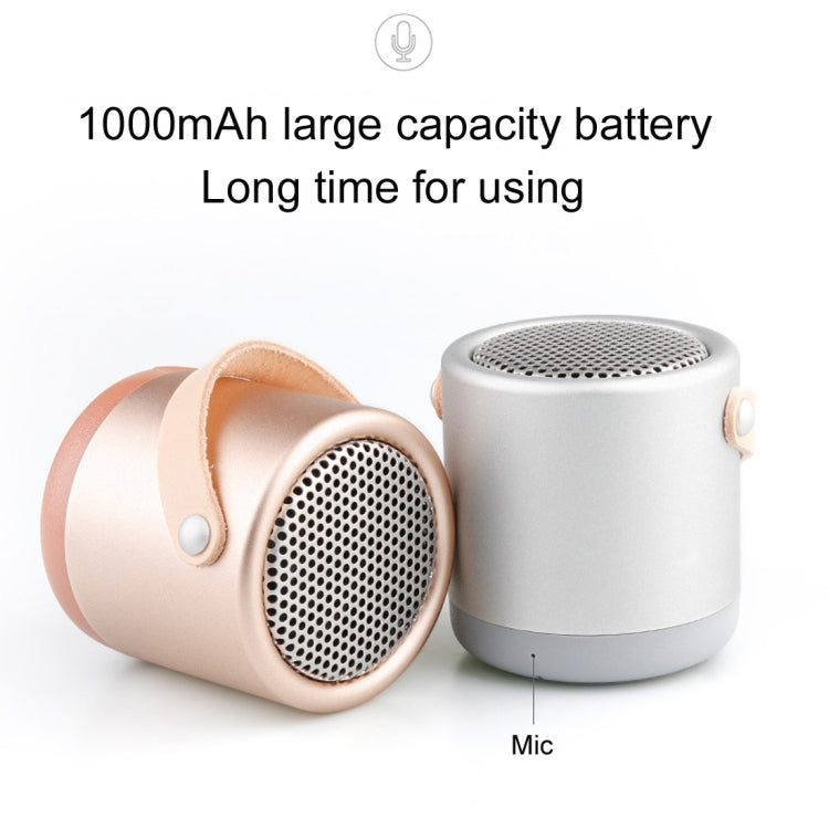 A056  Portable Outdoor Metal Bluetooth V4.1 Speaker with Mic, Support Hands-free & AUX Line In, A056