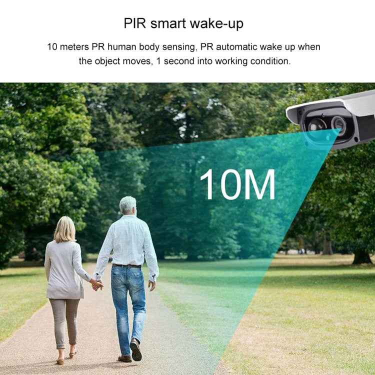 VESAFE VS-Y3 Outdoor HD 1080P Solar Power Security IP Camera, Support Motion Detection & PIR Wake up, IP66 Waterproof