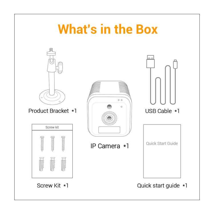 ESCAM G18 1080P Full HD Rechargeable Battery WiFi IP Camera, Support Night Vision / PIR Motion Detection / TF Card / Two Way Audio