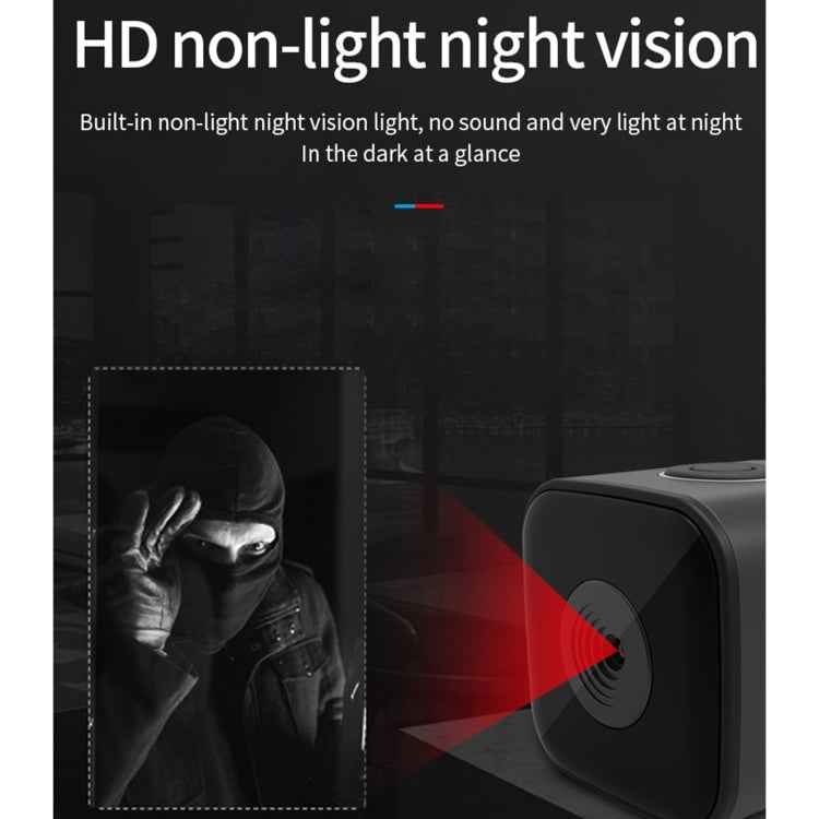 SQ28 1080P Mini Waterproof HD Smart Camera, Support Night Vision