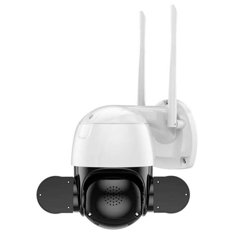 QX55 3.0 Million Pixels IP65 Waterproof 2.4G Wireless IP Camera, Support Motion Detection & Two-way Audio & Night Vision & TF Card, EU Plug