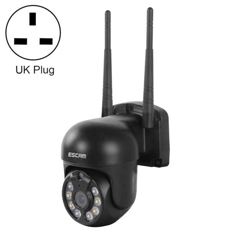 ESCAM WNK610 3.0 Million Pixels Wireless Dome IP Camera, Support Motion Detection & Two-way Audio & Full-color Night Vision & TF Card, EU Plug