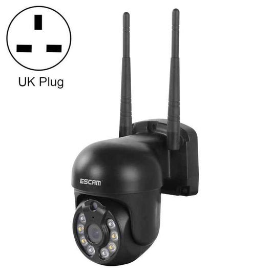 ESCAM WNK610 3.0 Million Pixels Wireless Dome IP Camera, Support Motion Detection & Two-way Audio & Full-color Night Vision & TF Card, EU Plug